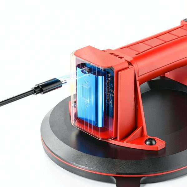 Electric Vacuum Suction Cup for Glass - 440lbs Lifter with Digital-3