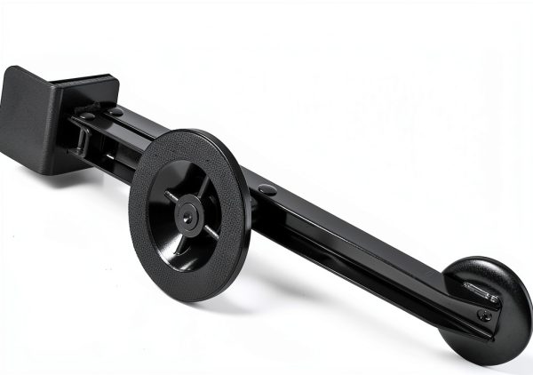 QWORK Swivel Door Lifter, Black Metal Door Installation Tool for-2