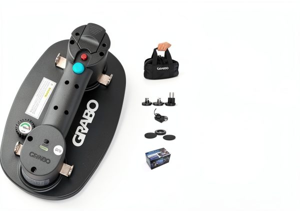 GRABO Nemo Electric Vacuum Suction Cup Lifter 375 lb Load Capacity-3